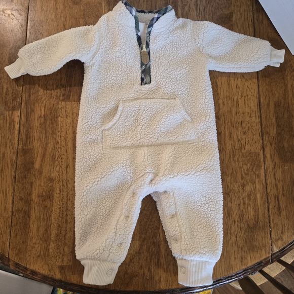 Carter's 3 Month Baby Sherpa One Piece Outfit - Picture 1 of 4